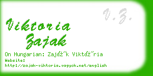 viktoria zajak business card